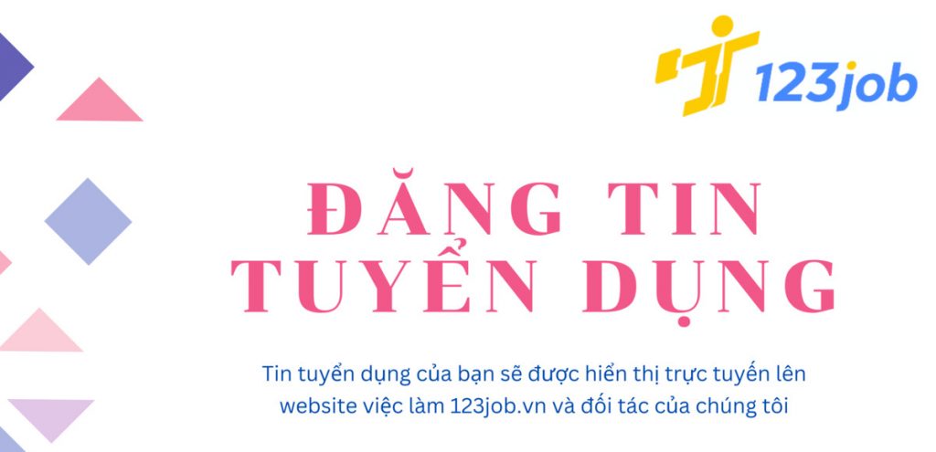 Trang web tuyển dụng 123job