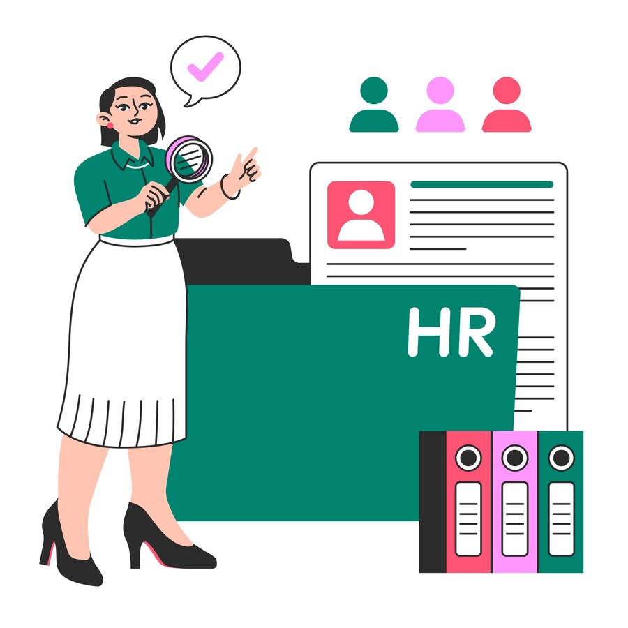Hinh minh họa nhân viên nhân sự