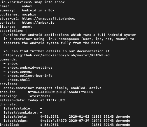 Cách Cài đặt Anbox trên Linux Mint