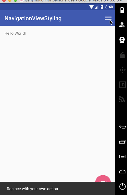 NavigationView trong Android