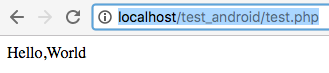 Trang web test file PHP