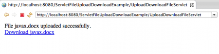 servlet file