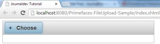 fileupload trong PrimeFaces