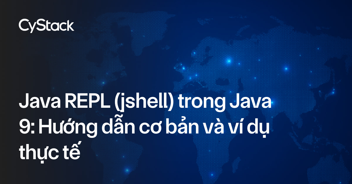 Java REPL trong Java 9