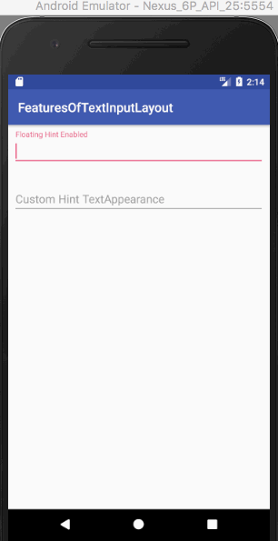 Hướng Dẫn Sử Dụng TextInputLayout Trong Android