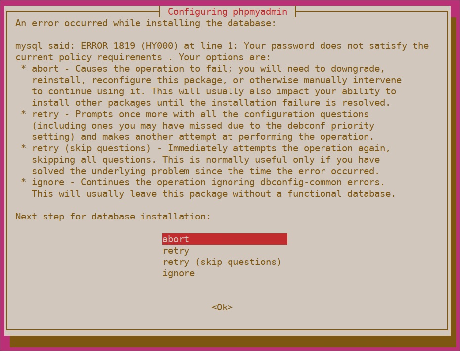 Thiết Lập phpMyAdmin Trên Ubuntu