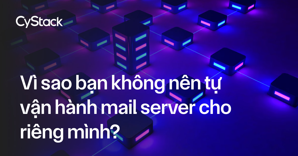 tự vận hành mail server