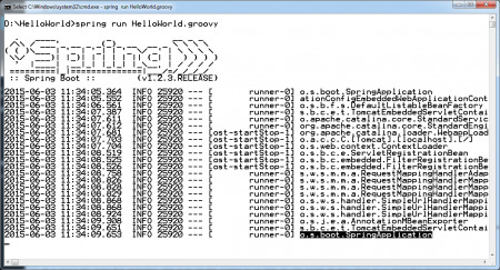 springboot cli start