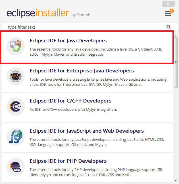 Hướng dẫn cài đặt Eclipse