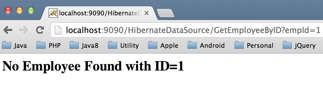 Tích hợp Hibernate với Tomcat JNDI DataSource