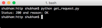 python get request