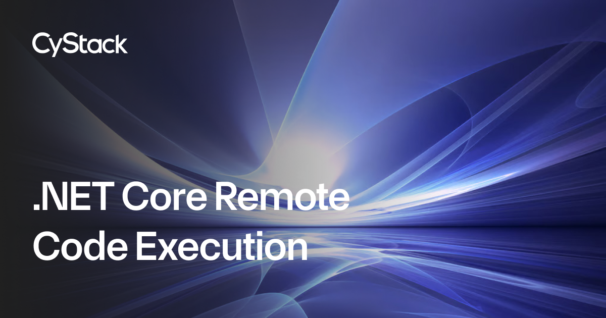 Cách khai thác .NET Core Remote Code Execution Vulnerability