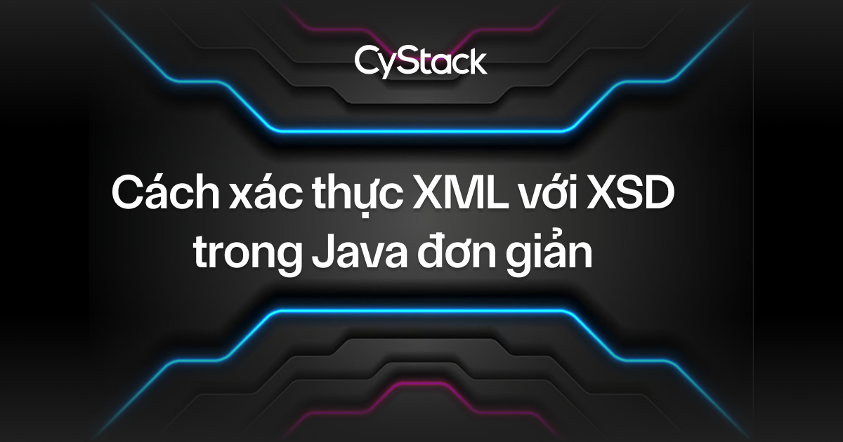  xác thực XML với XSD