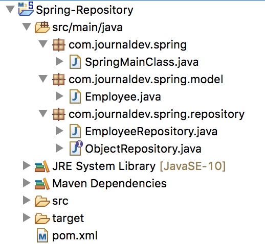 @Repository Annotation trong Spring