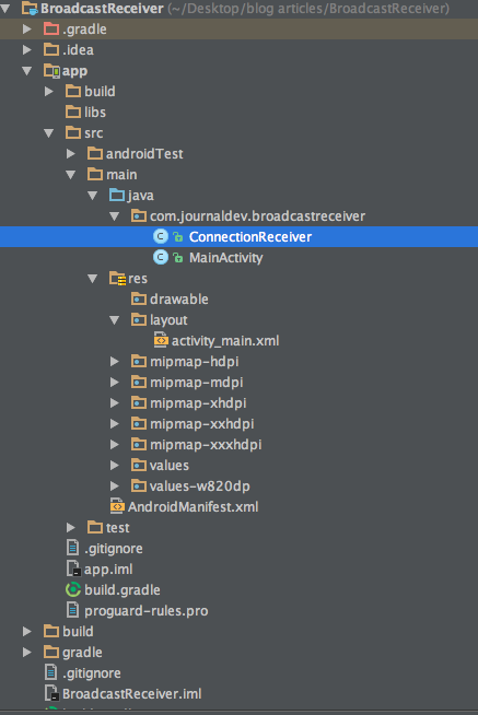 Android BroadcastReceiver