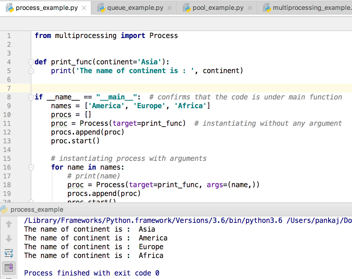 python multiprocessing process là gì