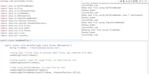 Đọc file txt trong Java