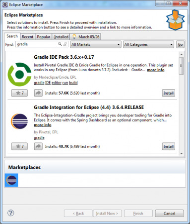 Gradle Eclipse Plugin