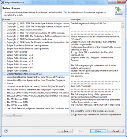 Gradle Eclipse Plugin