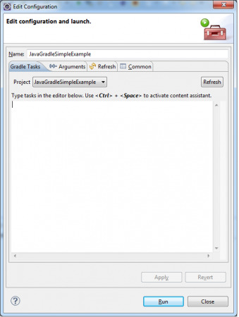 Gradle Eclipse Plugin