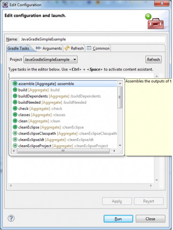 Gradle Eclipse Plugin