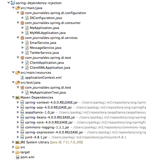 Spring Dependency Injection