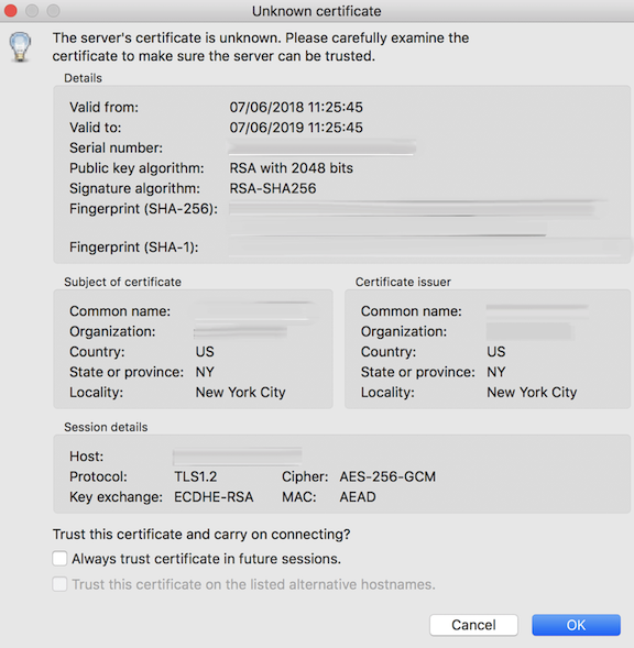 Giao diện báo kết nối thành công trên FileZilla