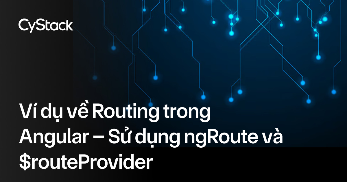 Routing trong Angular