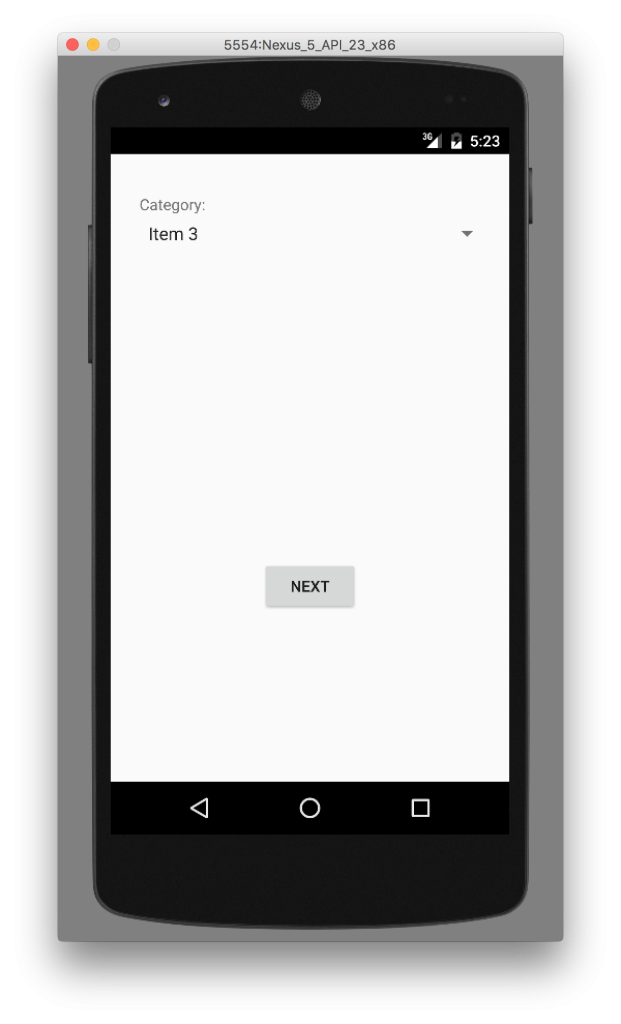 Ứng dụng Spinner trong Android